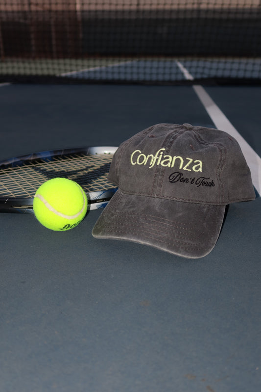 Confianza Grey Washed Dad Hat