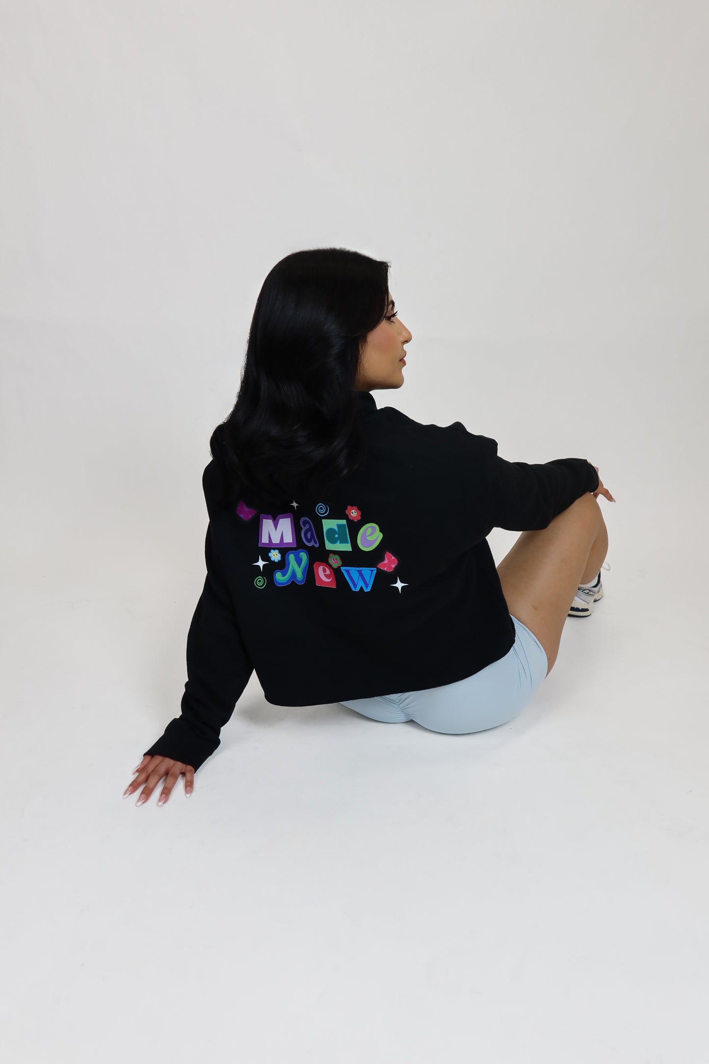 Made New Cropped Hoodie