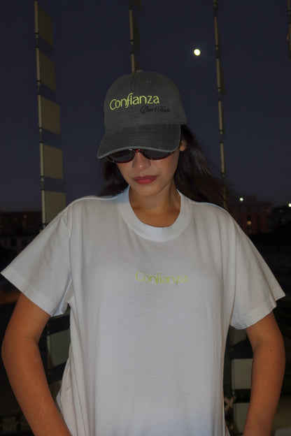 Confianza Grey Washed Dad Hat